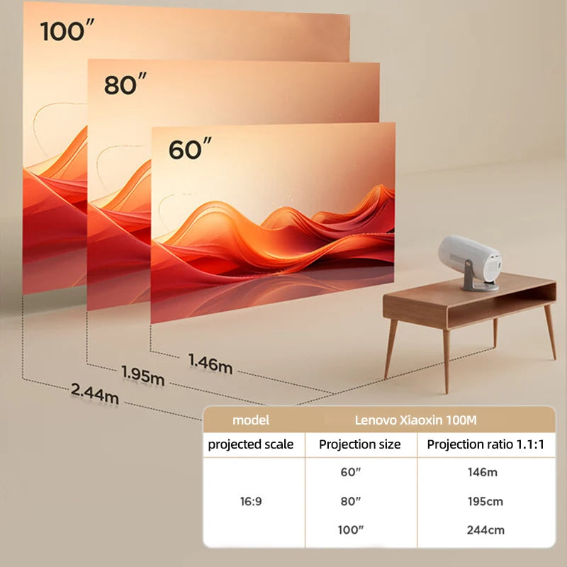 Lumi Beam Ultra HD Portable Projector